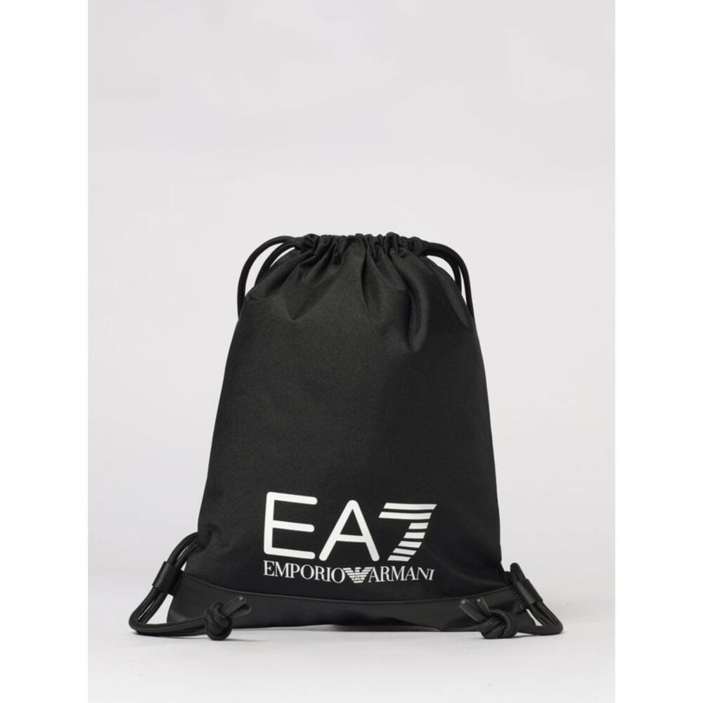 Ea7 Men Ea7 Nylon Backpack With Logo